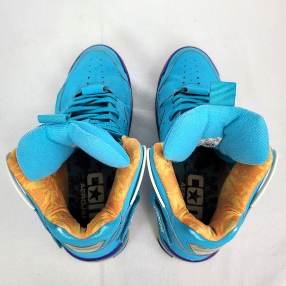 Converse Aero Jam Charlotte Hornets Men's Basketball Shoes 144260C US Size 8.5 - Picture 7 of 8